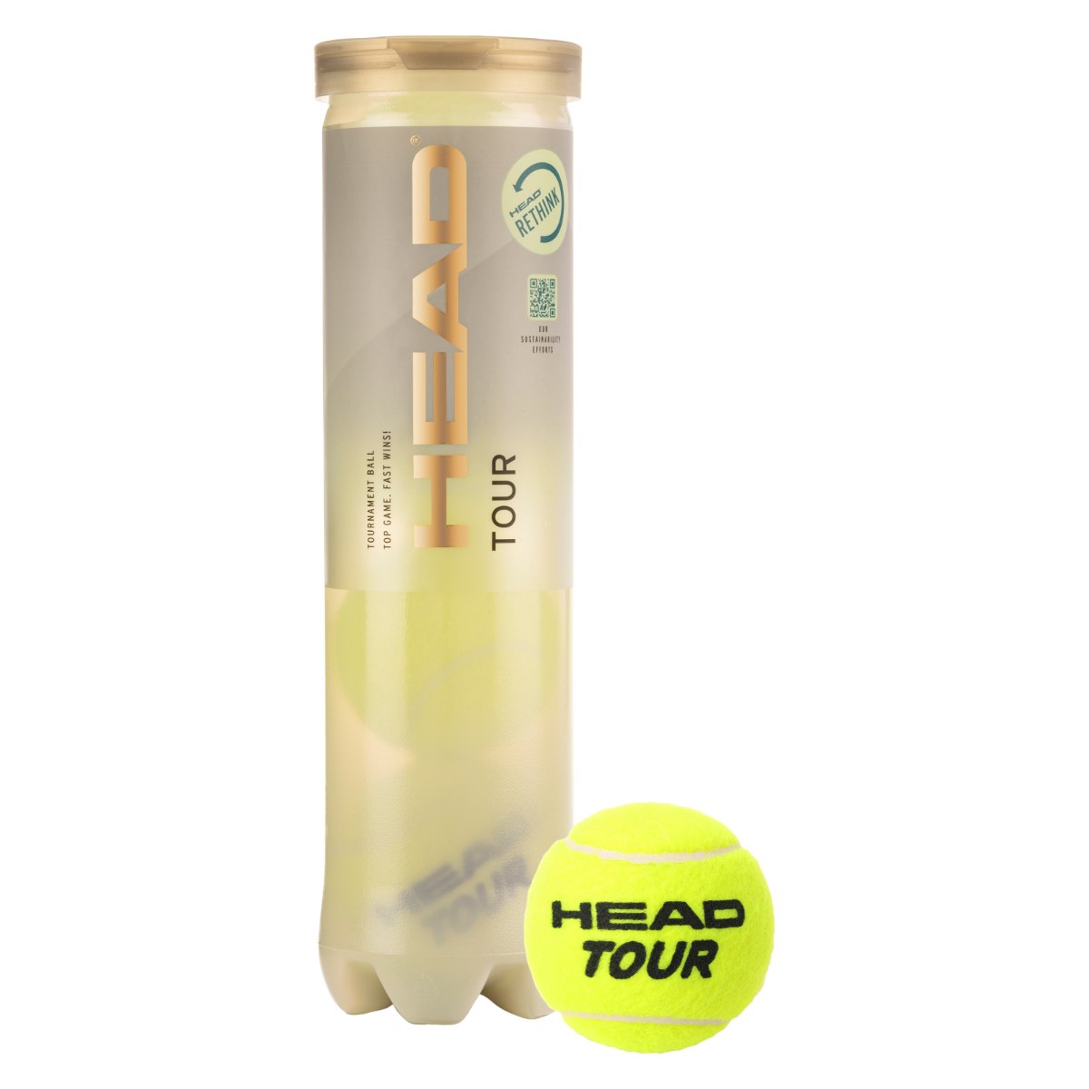 HEAD Tour Ball (4-ball tube)