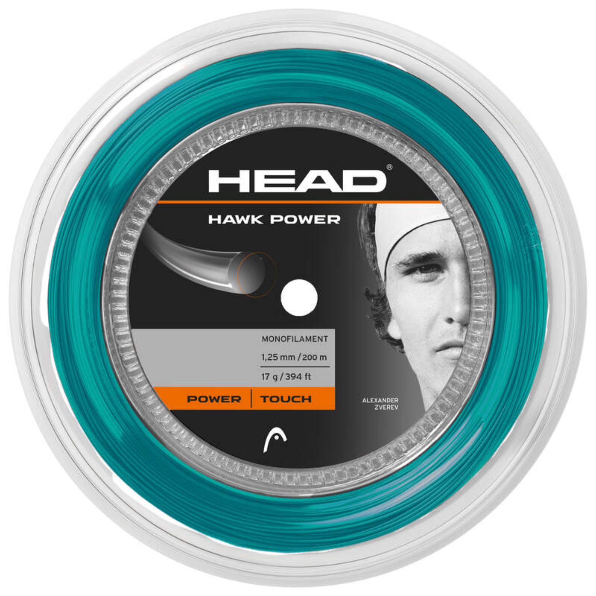 HEAD Hawk Power 1.25mm (200m Reel)