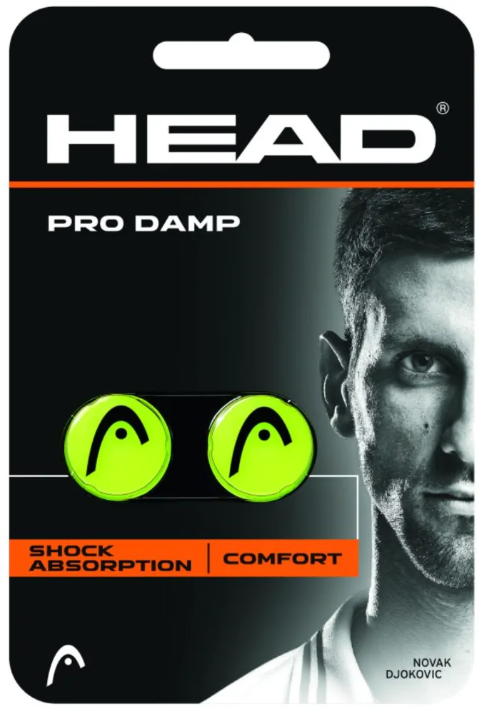 HEAD Pro Damp 2pk Yellow