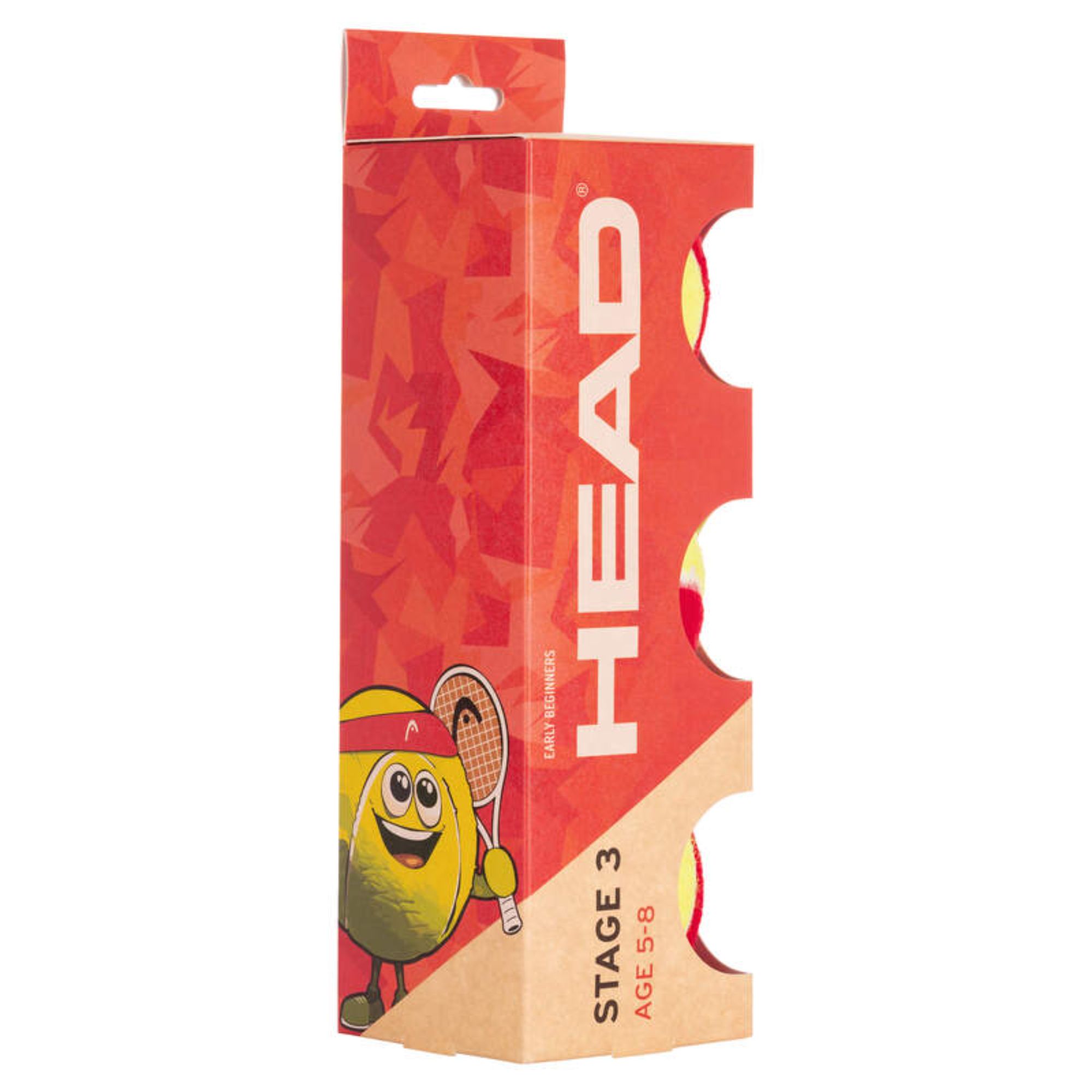HEAD Stage 3 - Red 75% Slower (3-ball tube)