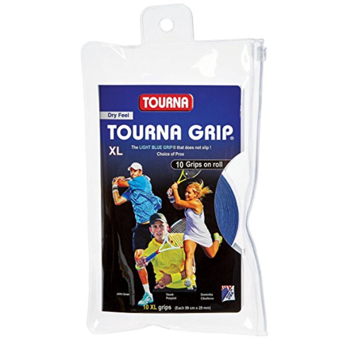Tournagrip Original Blue Roll Of 10 XL Grips