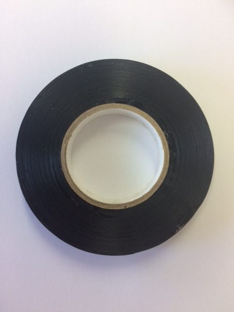 Grip Finishing Tape Black 1/2" x20 Yards