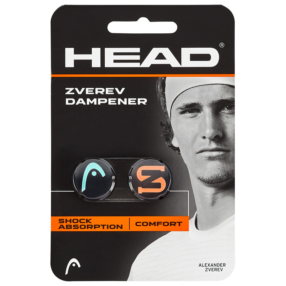 HEAD Zverev Dampner (Blue/Yellow) · 2 pack