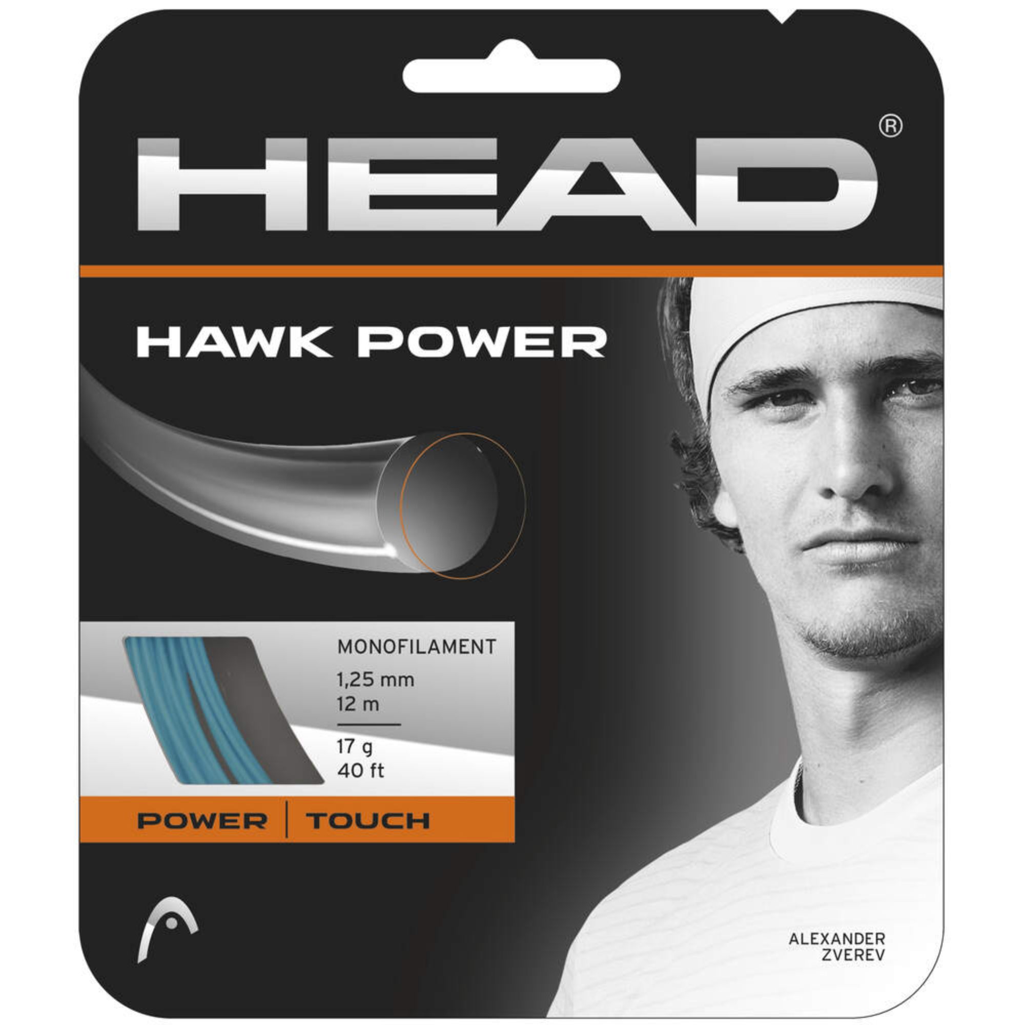 HEAD Hawk Power 1.25mm (12m Set)