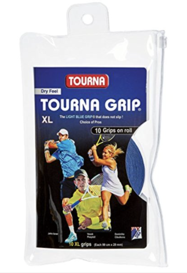 Tourna Mega Tac Blue Pack of 10 grips